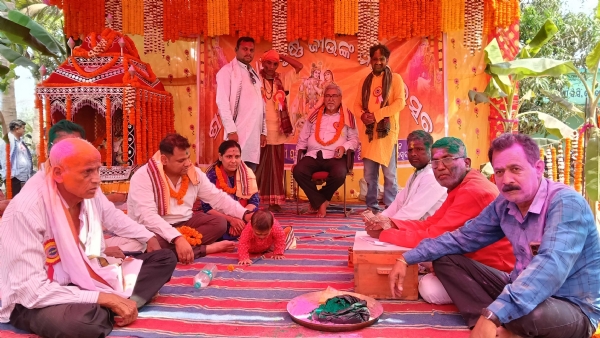 ରଙ୍ଗ ଅବିର ଖେଳରେ ସରିଲା ବଳଦେବଜୀଉ ମେଲଣ