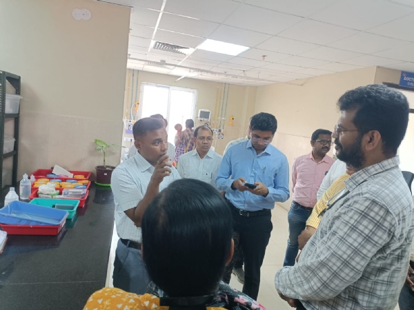 ରାଜ୍ୟ ମତ୍ସ୍ୟ ବିଭାଗର ସଚିବ ତଥା କୋରାପୁଟ ଜିଲ୍ଲା ନୋଡାଲ ସଚିବଙ୍କ ଗସ୍ତ