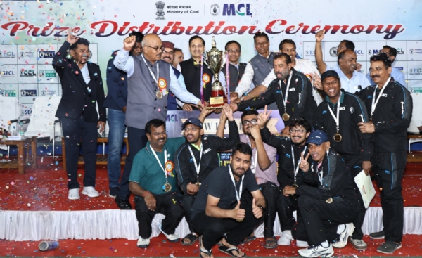 କୋଲ୍ ଇଣ୍ଡିଆ ଇଣ୍ଟର୍-କମ୍ପାନୀ ଲନ୍ ଟେନିସ : ଏମସିଏଲ ବିଜୟୀ