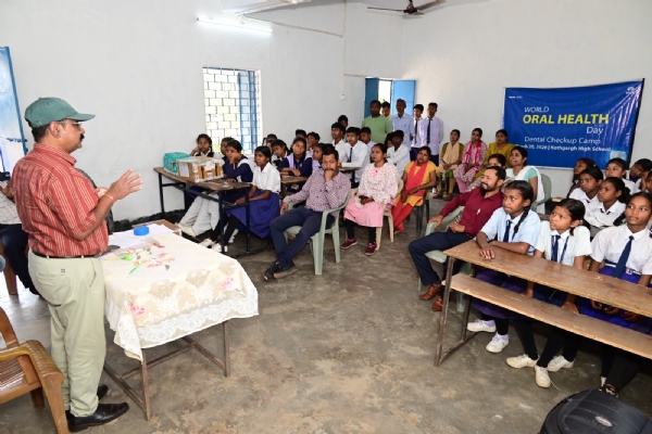 ଟାଟା  ମେନ୍  ହସପିଟାଲ୍, ନୂଆମୁଣ୍ଡି  ତରଫରୁ  ବିଶ୍ୱ  ମୁଖଗହ୍ୱର  ସ୍ୱାସ୍ଥ୍ୟ  ଦିବସ ପାଳିତ