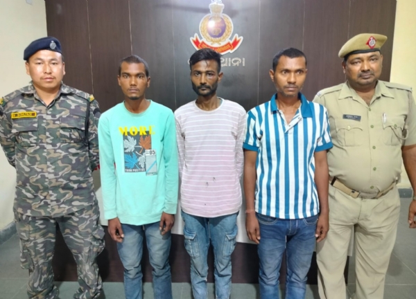 ବୁର୍ଲା ଆମ୍ବୁଲାନ୍ସ ଚୋରି ଘଟଣା : ଗାଡ଼ି ଜବତ, ୩ ଗିରଫ