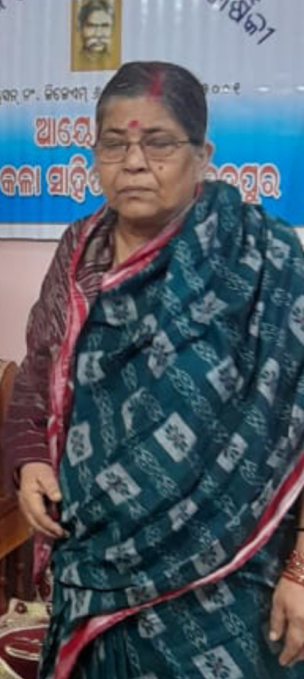 କବୟିତ୍ରୀ ଯୋସ୍ନାରାଣୀ ପଣ୍ଡା ଙ୍କ ପରଲୋକ