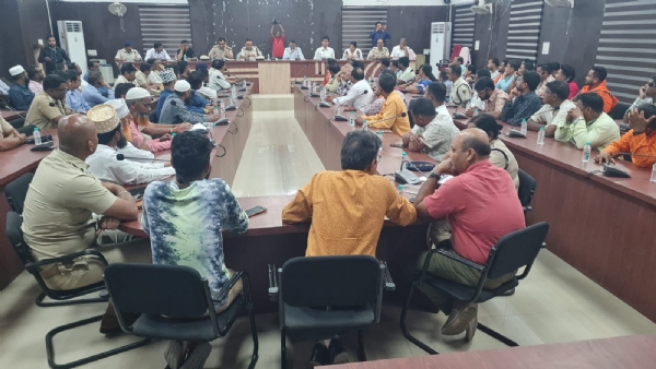 ଶ୍ରୀରାମନବମୀ ଓ ହନୁମାନ ଜୟନ୍ତୀ ପାଳନ ପାଇଁ ଶାନ୍ତି ଓ ସମନ୍ୱୟ କମିଟି ବୈଠକ