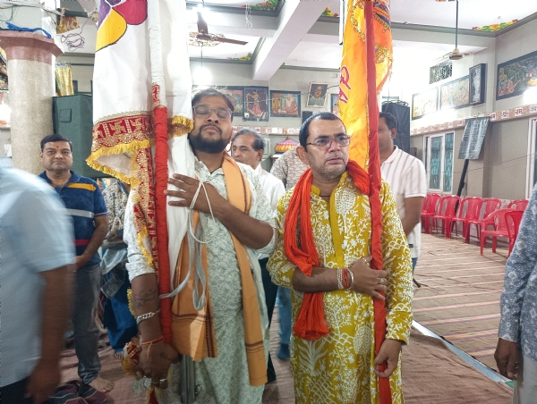 ପଦଯାତ୍ରା ରେ ଟିଟିଲାଗଡ଼ ରୁ ଭଟଲୀ ଖାଟୁଶ୍ୟାମ ଦର୍ଶନ ପାଇଁ