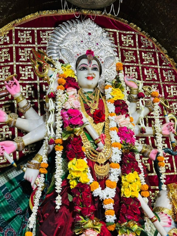 ଚୈତ୍ର ମଙ୍ଗଳବାର ମଙ୍ଗଳା, ମାତା ଙ୍କ ପୂଜନ ଦେବୀ ପୀଠ ରେ ଶ୍ରଦ୍ଧାଳୁ ଙ୍କ ଭିଡ଼