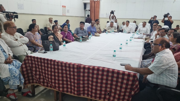 ରାଜ୍ୟ ଅଗ୍ନିଶମ ଡିଜିଙ୍କ ବୁର୍ଲା ଭିମସାର ପରିଦର୍ଶନ :  ଅଗ୍ନି ନିରାପତ୍ତା ବ୍ୟବସ୍ଥାର କଲେ ସମୀକ୍ଷା