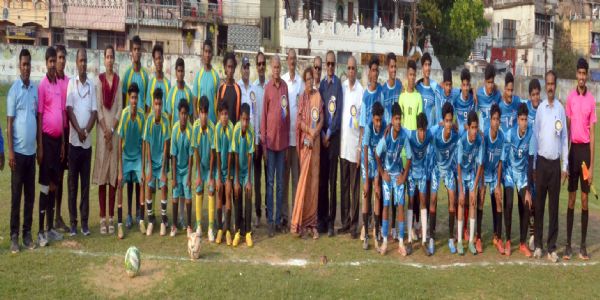 ଆନ୍ତଃ ସ୍କୁଲ୍ ସିନିୟର୍ ଓ ଜୁନିୟର ଫୁଟବଲ୍ ପ୍ରତିଯୋଗିତା ଉଦଘାଟିତ