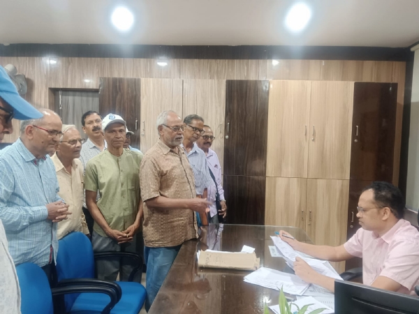 ପେନସନ ଭେଲିଡେସନ ଆକ୍ଟ ୨୦୨୫ ପ୍ରତ୍ୟାହାର ଦାବିରେ ବିକ୍ଷୋଭ