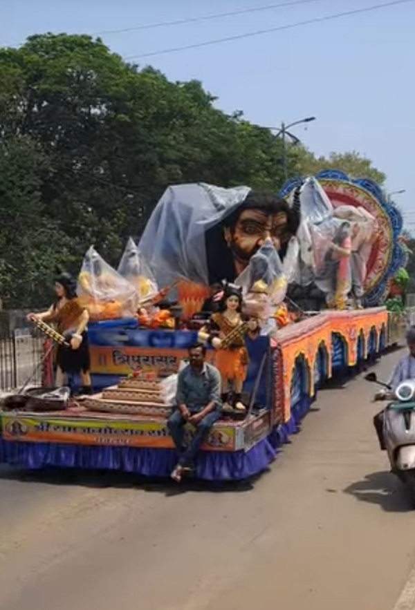 ଶ୍ରୀରାମ ନବମୀ ଶୋଭାଯାତ୍ରା ବେଳେ ଇନ୍ଦ୍ରଦେବଙ୍କ ଲଗାଣ ବର୍ଷା ଶ୍ରୀରାମ ନବମୀ ଶୋଭାଯାତ୍ରା ବେଳେ ଇନ୍ଦ୍ରଦେବଙ୍କ ଲଗାଣ ବର୍ଷା