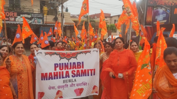 ଶ୍ରୀରାମ ନବମୀରେ ପଞ୍ଜାବୀ ମହିଳା ସମିତି ପକ୍ଷରୁ  ଆକର୍ଷଣୀୟ ଶୋଭାଯାତ୍ରା