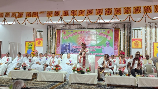 ଉଦଘାଟନ ହେଲା ଓମ ଶାନ୍ତିର ବିଶ୍ବ କଲ୍ୟାଣ ଭବନ