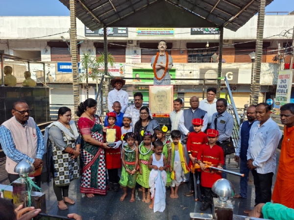 ଜୟପୁର ଠାରେ ଶହୀଦ ଲକ୍ଷ୍ମଣ ନାୟକ ଶ୍ର।ଦ୍ଧ ଦିବସ ପାଳନ