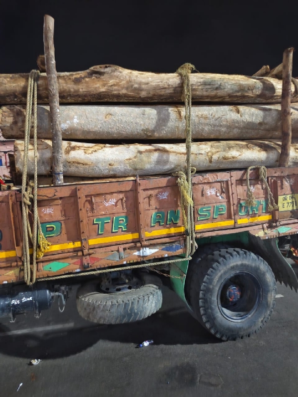 ପୁରୀ ରେ ପହଁଚିଲା ଚତୁର୍ଥ ଦଫା ରଥ କାଠ