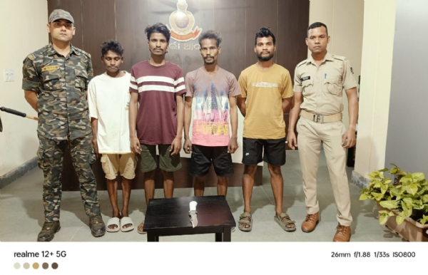 ଗୋଶାଳାରେ ଯୁବକଙ୍କୁ ଛୁରାମାଡ଼ ଘଟଣା, ୪ ଗିରଫ