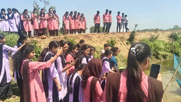 ଯୁବୋଦୟ ଛାତ୍ରଛାତ୍ରୀଙ୍କ ପାଇଁ ମାଛଚାଷ ଉପରେ ପ୍ରାୟୋଗିକ ପ୍ରଶିକ୍ଷଣ