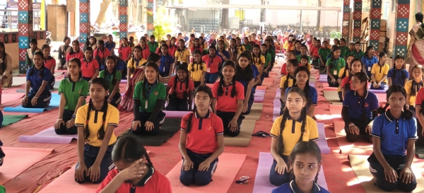 ଜିଲ୍ଲାସ୍ତରୀୟ ସମୂହ ଯୋଗ ଶିବିର ଅନୁଷ୍ଠିତ