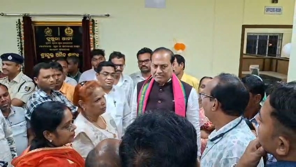 ତୁଷୁରା ଥାନାର ନୂଆକୋଠା ଉଦ୍ଘାଟର କଲେ ବିଧାୟକ