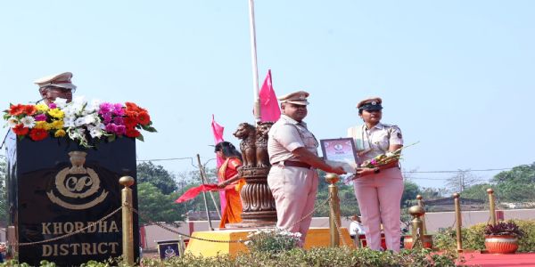 ୯୧ତମ ଓଡିଶା ପୋଲିସ ପ୍ରତିଷ୍ଠା ଦିବସ ପାଳିତ।