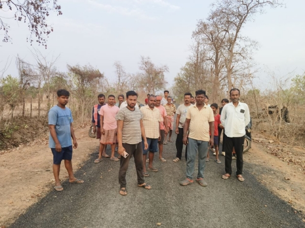 ନିମ୍ନମାନର ରାସ୍ତା କାମ ଅଭିଯୋଗ