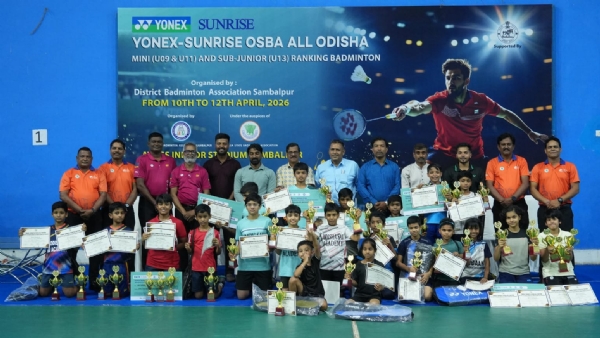 ରାଜ୍ୟସ୍ତରୀୟ ମିନି ଓ ସବ ଜୁନିଅର ବ୍ୟାଡ଼ମୀଣ୍ଟନ ପ୍ରତିଯୋଗିତା ଉଦଯାପିତ