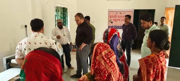 ପଡିଆ ବ୍ଲକରେ ବିକାଶ କାର୍ଯ୍ୟର ଅନୁଧ୍ୟାନ କଲେ ମାଲକାନଗିରି ଜିଲ୍ଲାପାଳ