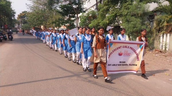 କିଶୋରୀ ବାଳିକା ମାନଙ୍କ ପାଇଁ ନେତୃତ୍ୱ ଓ ସଶକ୍ତିକରଣ କାର୍ଯ୍ୟକ୍ରମ  ନାଟକ ମୋ ସ୍ୱର,ମୋ ଶକ୍ତି ମଞ୍ଚସ୍ଥ