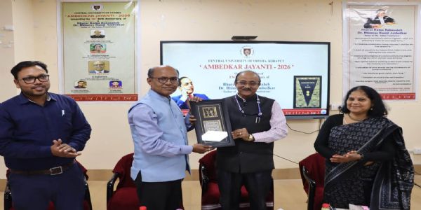 ଓଡ଼ିଶା କେନ୍ଦ୍ରୀୟ ବିଶ୍ୱବିଦ୍ୟାଳୟରେ ୧୩୬ତମ ଆମ୍ବେଦକର ଜୟନ୍ତୀ ବୌଦ୍ଧିକ ଉତ୍ସାହ ଓ ସଂବିଧାନିକ ମୂଲ୍ୟପ୍ରତି ପ୍ରତିବଦ୍ଧତା ସହ ପାଳିତ