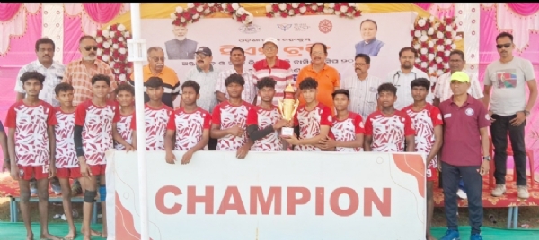 ସିଏମ୍ ଟ୍ରଫି-୨୦୨୬ କବାଡ଼ି ପ୍ରତିଯୋଗିତା ଉଦ୍ଯାପିତ ବାଳିକା ବର୍ଗରେ ପାଟଣାଗଡ଼ ଚାମ୍ପିୟନ ଓ ବାଳକ ବର୍ଗରେ ବଙ୍ଗୋମୁଣ୍ଡା ଚାମ୍ପିୟନ