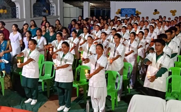 ସାଇଟ ନର୍ସିଂ କଲେଜରେ ଶପଥ ଗ୍ରହଣ ଉତ୍ସବ