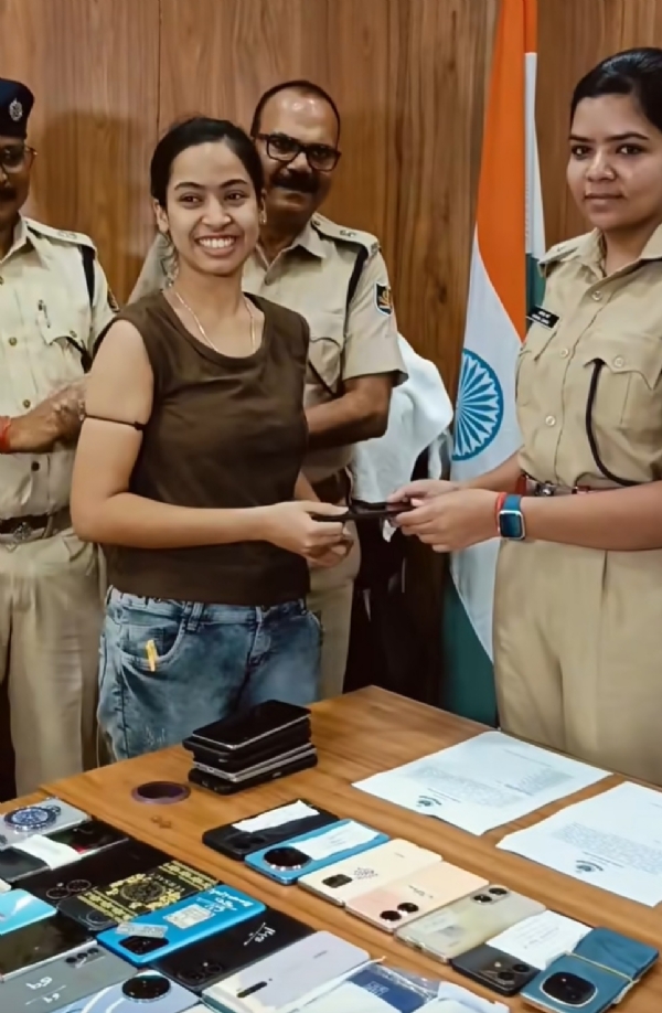 ହଜିଯାଇଥିବା ୧୧୪ ମୋବାଇଲ ଉଦ୍ଧାର