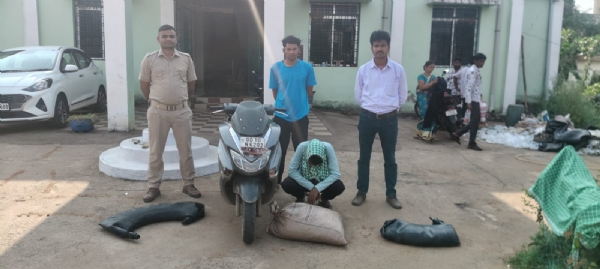 ଦେଶି ମଦ ଚାଲାଣ ବେଳେ ଚଡାଉ, ଜଣେ ଗିରଫ