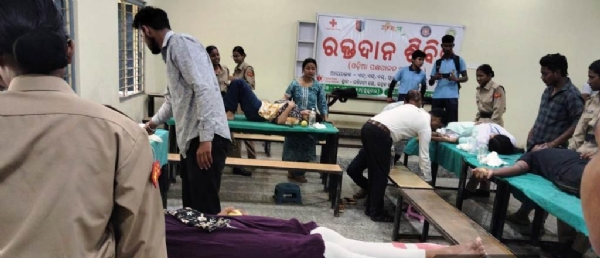 BHADRAK COLLEGE BLOOD DONATION CAMP