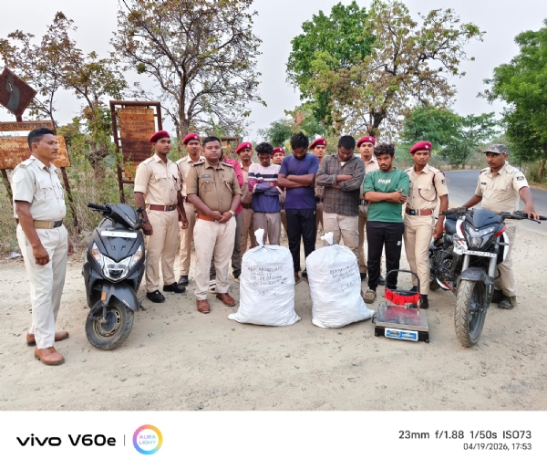 ୫୦ କେଜି ଗଞ୍ଜେଇ ଜବତ ,୫ ଅଭିଯୁକ୍ତ କୋର୍ଟ ଚାଲାଣ