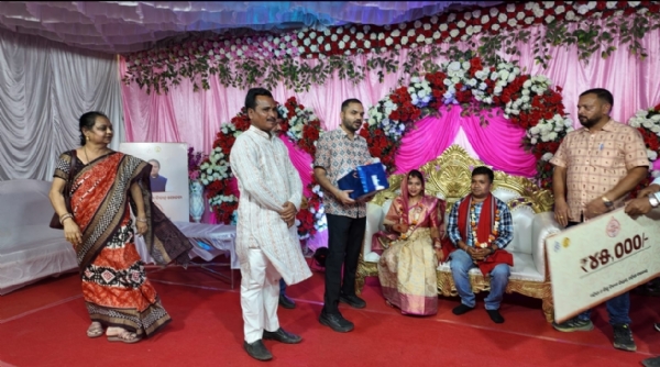 ମୁଖ୍ୟମନ୍ତ୍ରୀ କନ୍ୟା ବିବାହ ଯୋଜନାରେ କଳାହାଣ୍ଡି ରେ 34 ଯୋଡି ଙ୍କ ସାମୁହିକ ବିବାହ କାର୍ଯ୍ୟକ୍ରମ।