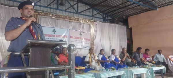 ସ୍କାଉଟ ମାଷ୍ଟର ଓ ଗାଇଡ଼ କ୍ୟାପ୍ଟନ ମାନଙ୍କ ବେସିକ ତାଲିମ ଶିବିର ଉଦଯାପିତ  ଯୁବ ପିଢ଼ି କୁ ସଠିକ ମୂଲ୍ୟବୋଧ ଦେବାରେ ସ୍କାଉଟ ଓ ଗାଇଡ଼ ର ଭୂମିକା ଅପରିହାର୍ଯ୍ୟ