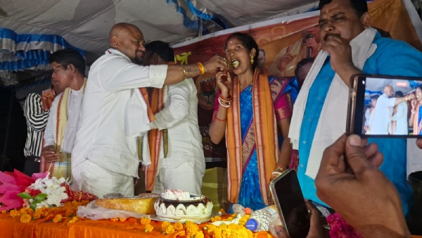 ମାଲକାନଗିରି ବିଧାୟକ ନରସିଂହ ମାଡ଼କାମିଙ୍କ ୪୬ତମ ଜନ୍ମଦିନ  ପାଳନ