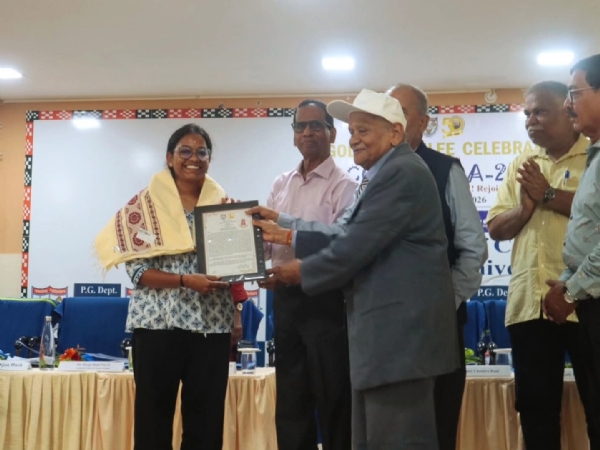 ବ୍ରହ୍ମପୁର ବିଶ୍ୱବିଦ୍ୟାଳୟରେ ସ୍ନାତକୋତ୍ତର ବାଣିଜ୍ୟ ବିଭାଗର ସୁବର୍ଣ୍ଣ ଜୟନ୍ତୀ ଉତ୍ସବରେ ମାଲକାନଗିରିର ଦିପାରାଣି