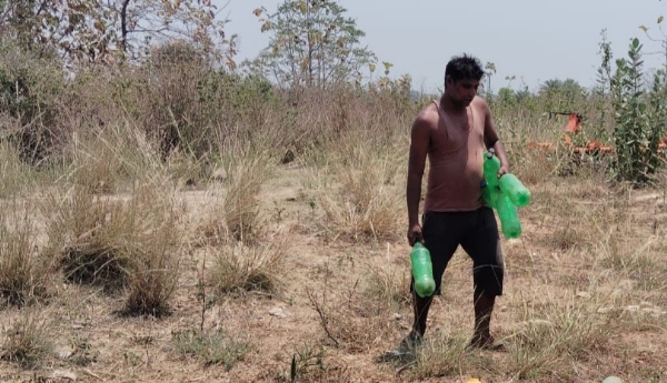 ପ୍ଲାଷ୍ଟିକ ସଂଗ୍ରହ କରି ପରିବେଶ ସୁରକ୍ଷା କରୁଛନ୍ତି ପ୍ରକୃତି ବନ୍ଧୁ  ସରୋଜ ମେହେର