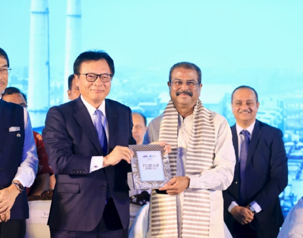 ସମ୍ବଲପୁରରେ ଜେଏସଡବ୍ଲୁ ଏବଂ ଜାପାନର ଜେଏଫଇ ଷ୍ଟିଲ୍  ଯୌଥ ଉଦ୍ୟମର ଶୁଭାରମ୍ଭ