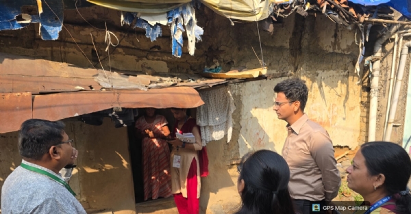 ଜନଗଣନା ସହକାରୀ ନିର୍ଦ୍ଦେଶକଙ୍କ ସମ୍ବଲପୁର ଗସ୍ତ : ଗୃହଗଣନା ପ୍ରକ୍ରିୟାର କଲେ ସମୀକ୍ଷା