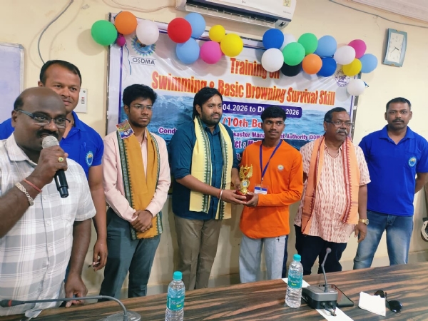 ମାଲକାନଗିରିରେ ସନ୍ତରଣ ଓ ଜୀବନ ରକ୍ଷା କୌଶଳ ପ୍ରଶିକ୍ଷଣ ଶିବିର ଉଦଯାପିତ