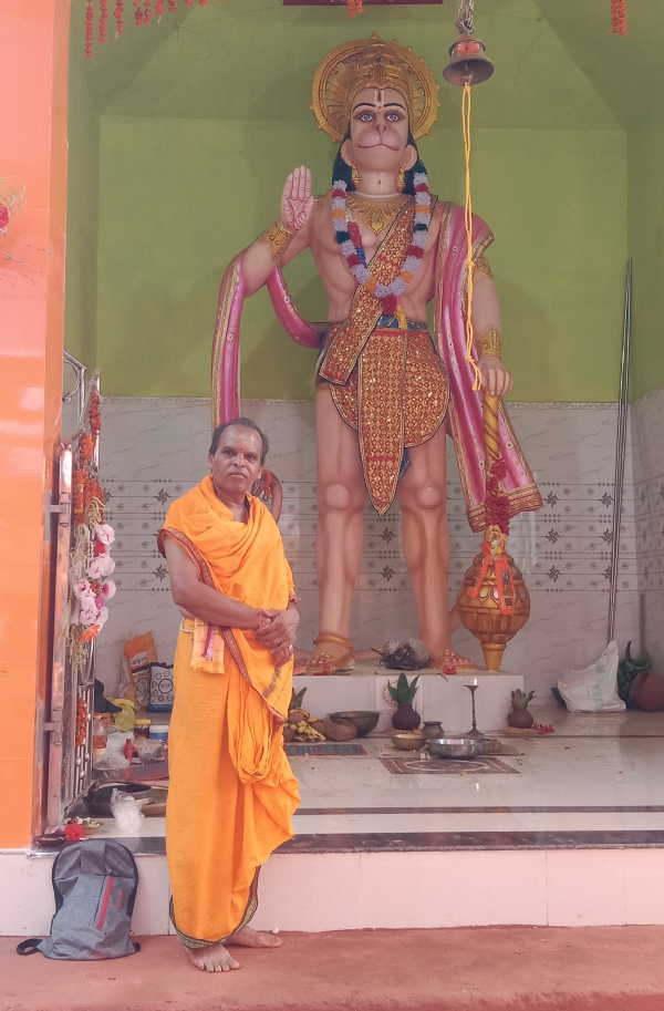 ହନୁମାନ ଙ୍କ ନୂତନ ମନ୍ଦିର ଓ ବିଗ୍ରହ ପ୍ରତିଷ୍ଠା