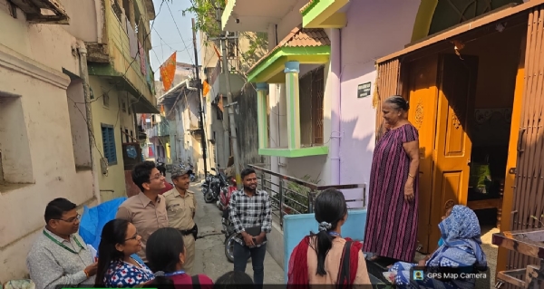 ଜନଗଣନା ସହକାରୀ ନିର୍ଦ୍ଦେଶକଙ୍କ ସମ୍ବଲପୁର ଗସ୍ତ : ଗୃହଗଣନା ପ୍ରକ୍ରିୟାର କଲେ ସମୀକ୍ଷା