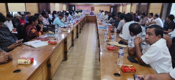 ଜିଲ୍ଲାସ୍ତରୀୟ ରବିଧାନ ସଂଗ୍ରହ କମିଟି ବୈଠକ