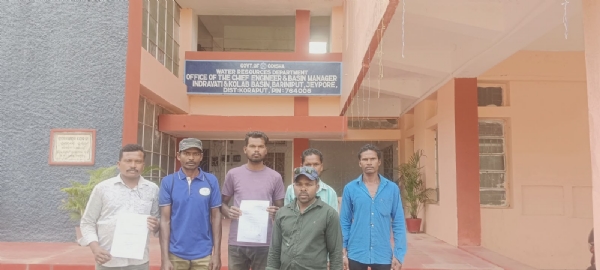 କଙ୍ଗା ଗ୍ରାମର ୬ଜଣ ଚାଷିଙ୍କୁ କେନାଲରୁ ଜଳ ଯୋଗାଇ ଦେବାକୁ ଦାବି