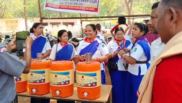 ହରିଶଙ୍କର ବୈଶାଖ ମେଳାରେ ଜଳଦାନ ସେବା ଶିବିର ଅନୁଷ୍ଠିତ