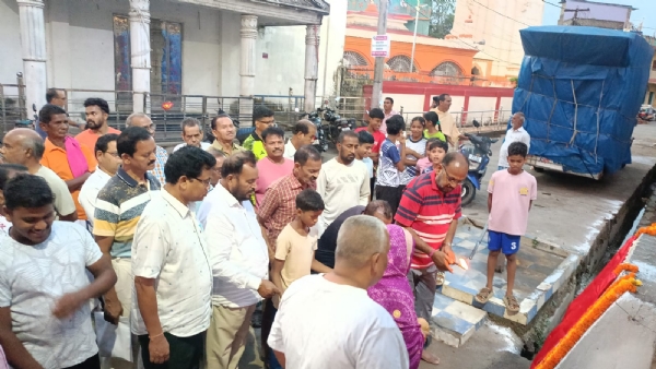 ଥଣ୍ଡା ପାନୀୟ ଜଳ ପ୍ରକଳ୍ପ ର ଶୁଭ ଉଦ୍ଘାଟନ