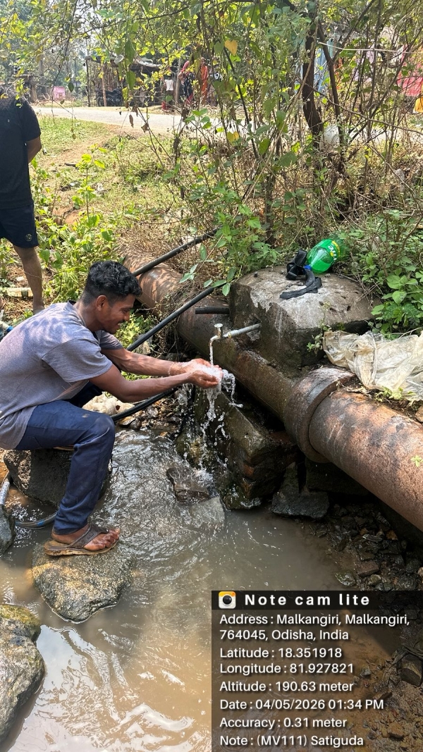 ସତୀଗୁଡ଼ା ଅଞ୍ଚଳରେ ଖୁସିର ଲହର,ପ୍ରଶାସନର ତ୍ୱରିତ ପଦକ୍ଷେପ ଯୋଗୁଁ ଦୂର ହେଲା ପାନୀୟ ଜଳ ସମସ୍ୟା