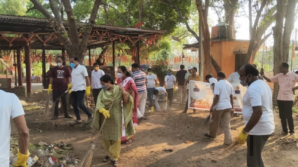 ଓଡ଼ିଆ ପକ୍ଷରେ ଦେବାଳୟ ଏବଂ ଐତିହ ସ୍ଥଳୀ ଗୁଡ଼ିକରେ ପୌର ପରିଷଦ, ସୋନପୁର ଦ୍ୱାରା ସ୍ୱଚ୍ଛତା ଅଭିଯାନ |