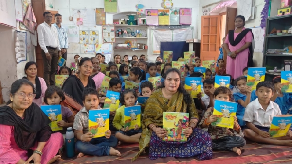 ଓଡ଼ିଆ ପକ୍ଷ ଅବସରରେ ଶିଶୁ କଥା ଦିବସ  ଶିଶୁ ମାନଙ୍କ ଭାଷା ଓ ଚିନ୍ତନ ଶକ୍ତି କୁ ଉନ୍ନତ କରିବା ଆମର ପ୍ରଥମ କର୍ତ୍ତବ୍ୟ